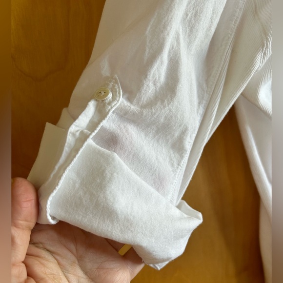 Classic white James Perse cotton button down - Picture 8 of 9